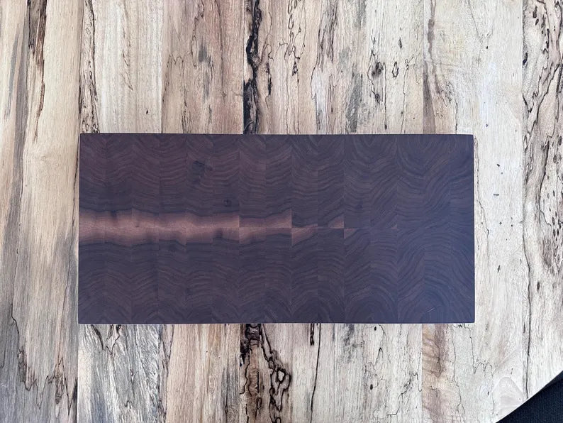 End Grain Walnut Cutting Board