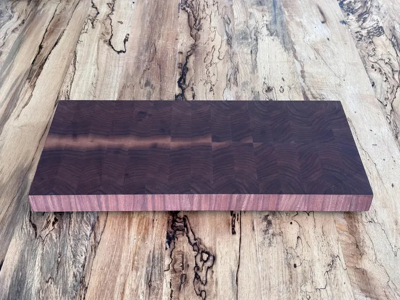 End Grain Walnut Cutting Board