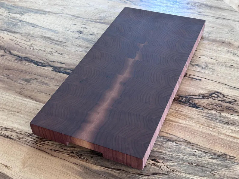 End Grain Walnut Cutting Board