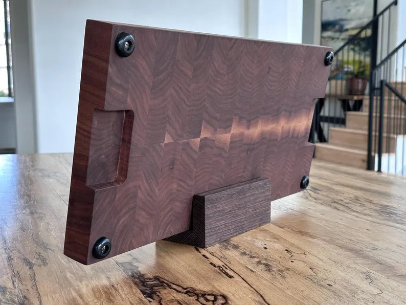 End Grain Walnut Cutting Board