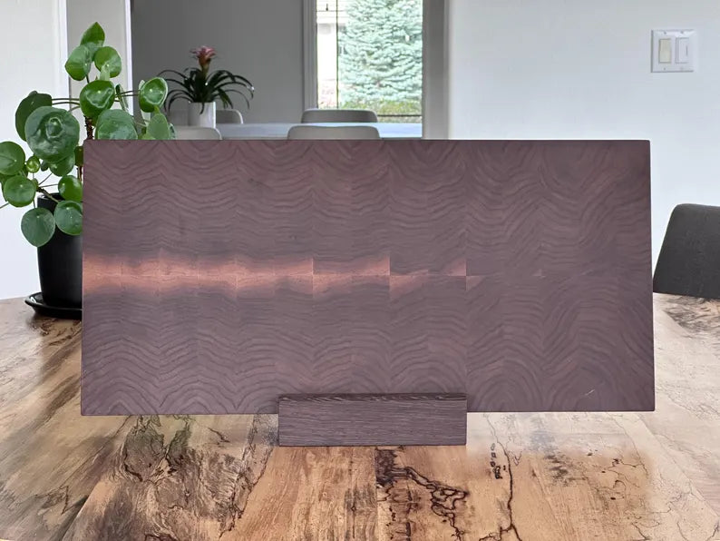 End Grain Walnut Cutting Board