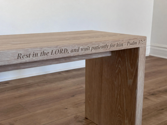 Psalm 37:7 Bench