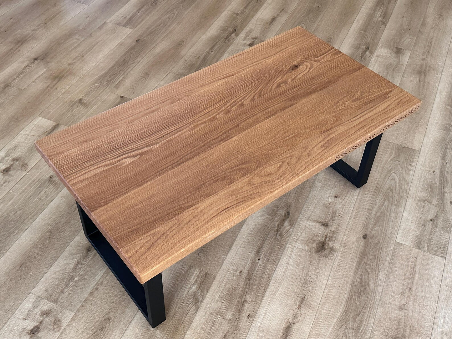 1 Corinthians 13:13 Coffee Table