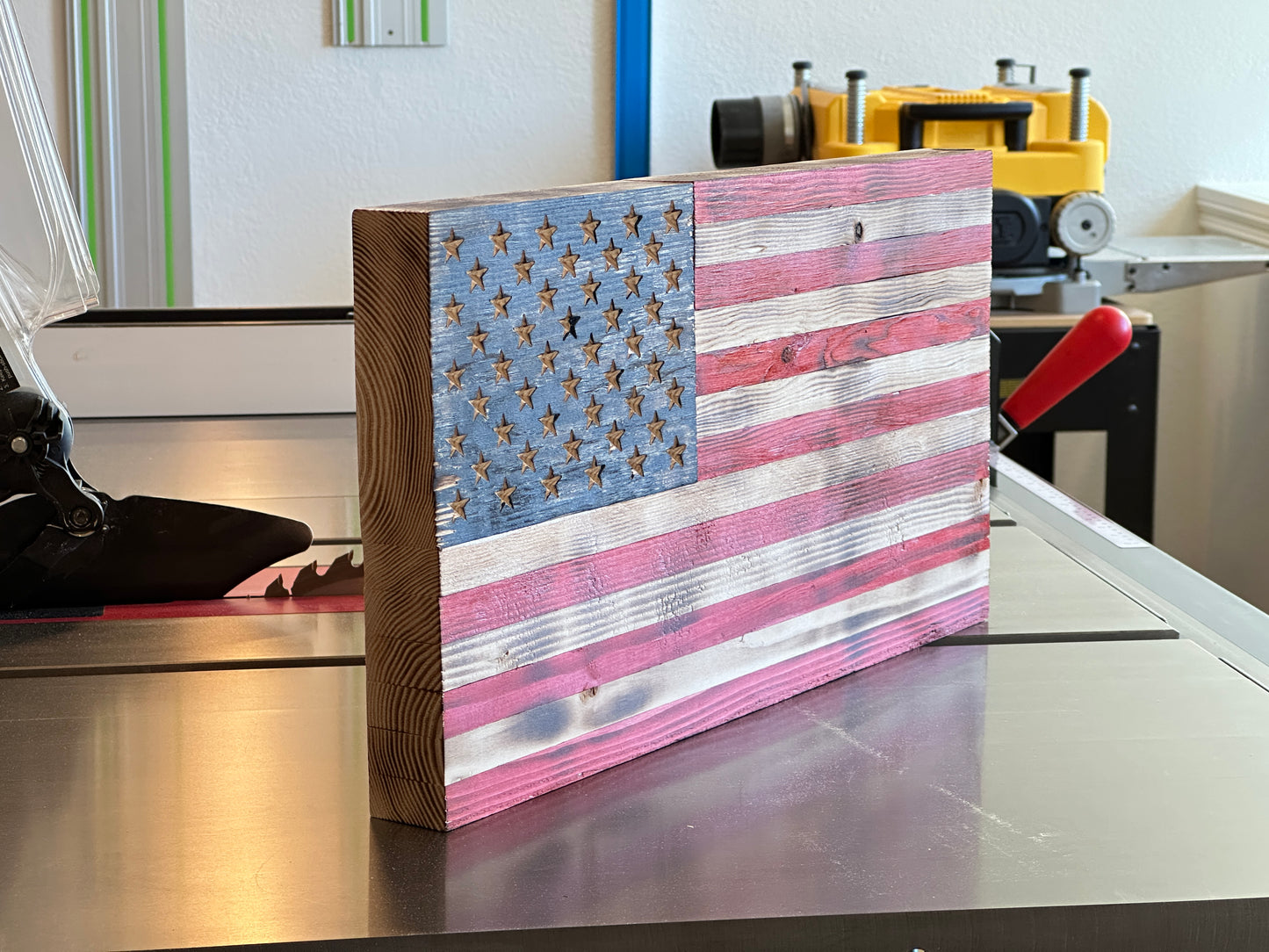 Weathered American Flag