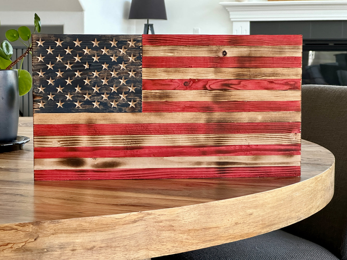 Weathered American Flag