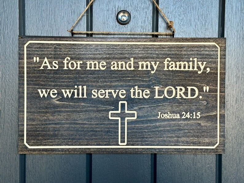 Josua 24:15 Sign