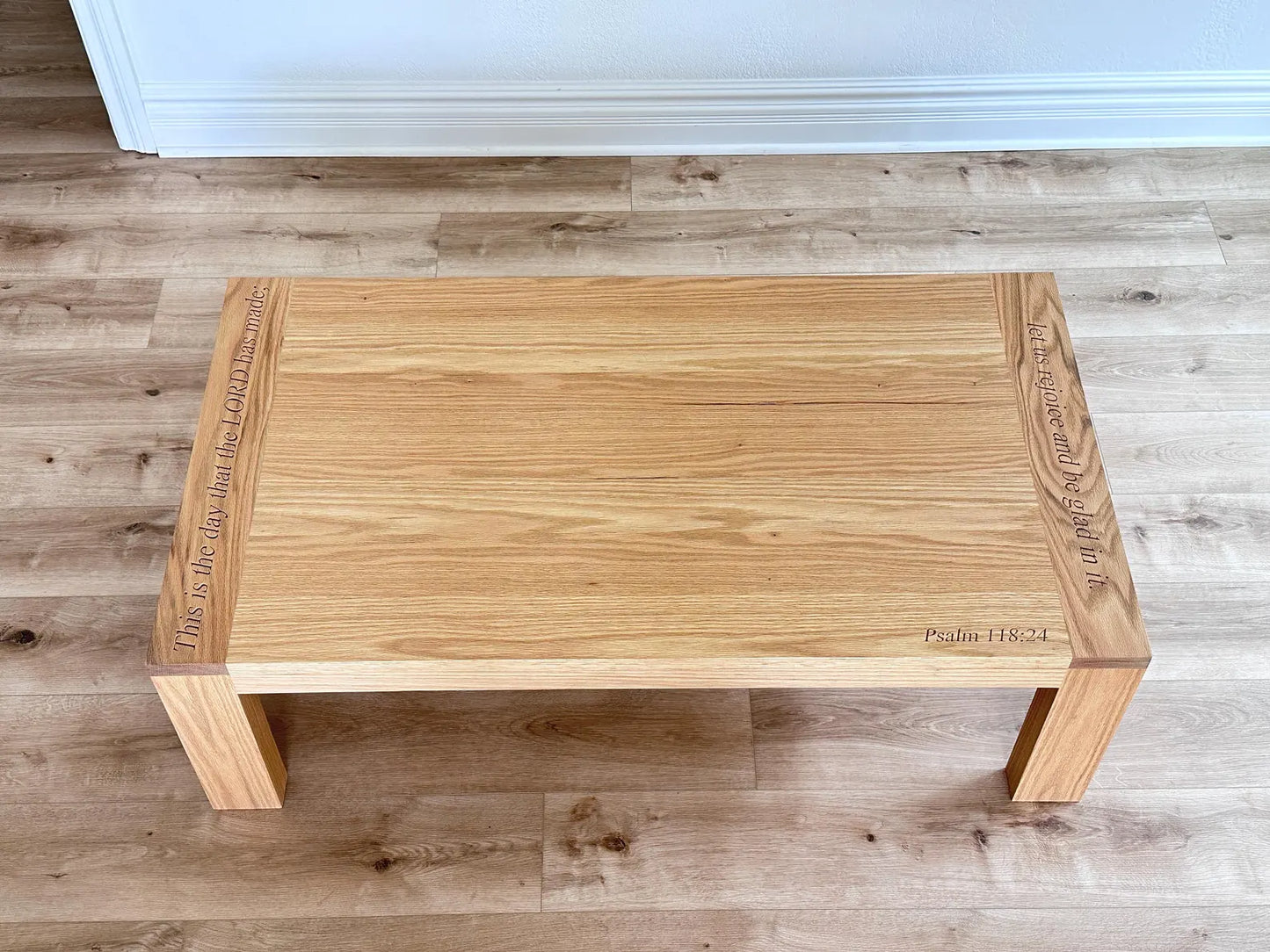 Psalm 118:24 Coffee Table