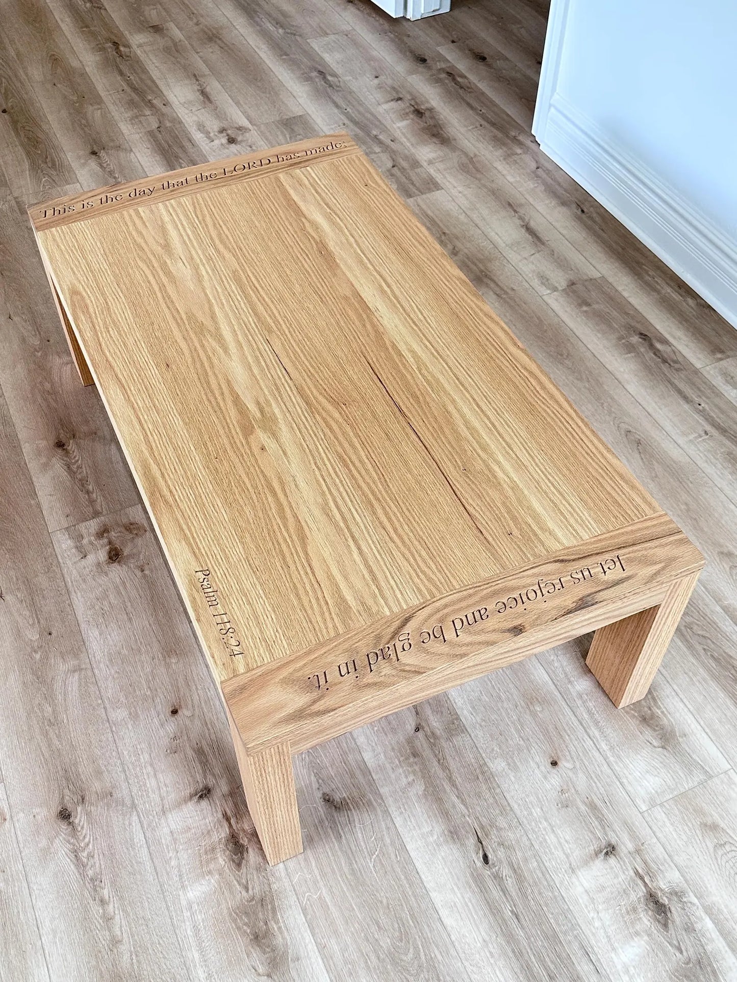 Psalm 118:24 Coffee Table