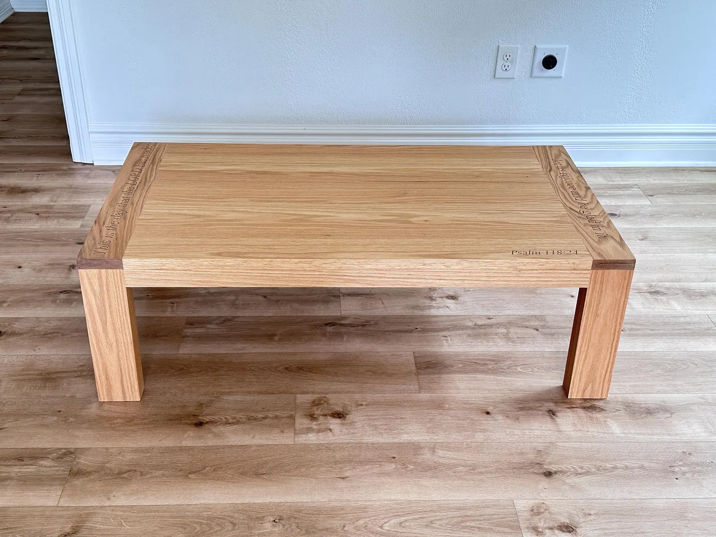 Psalm 118:24 Coffee Table
