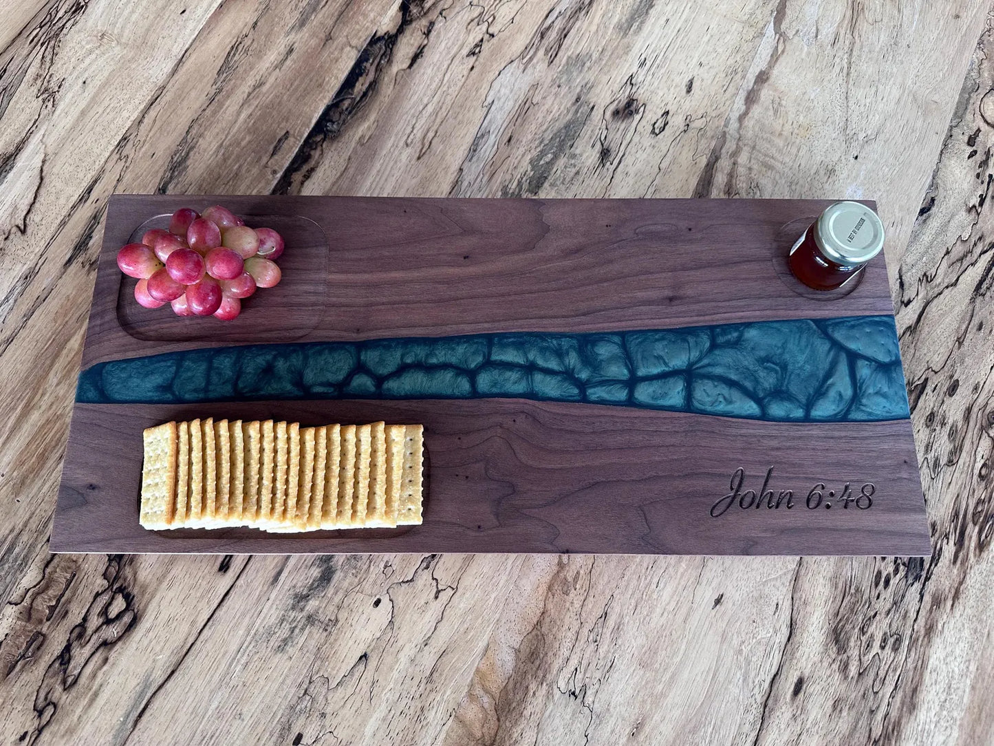 John 6:48 Serving Tray
